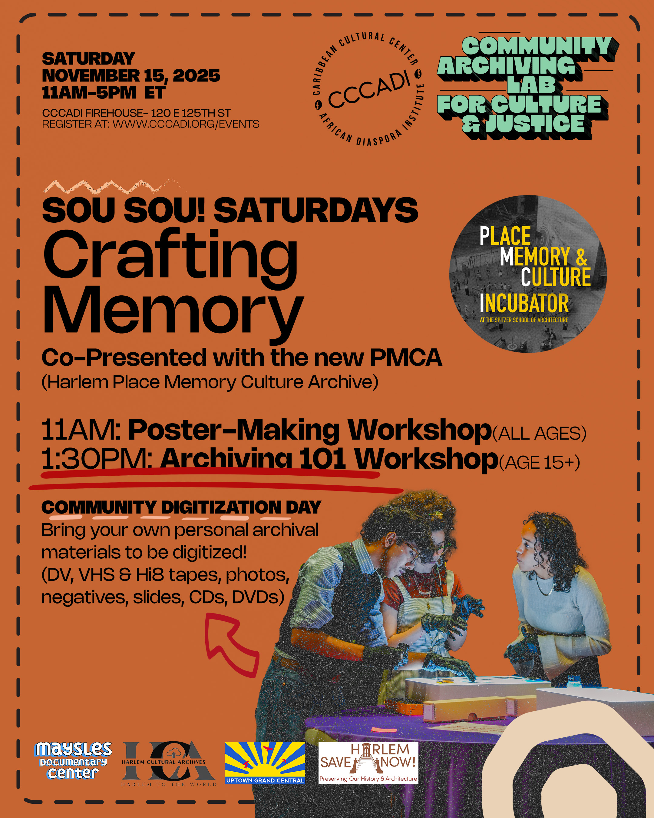 Flyer for Dig Day, 2025-11-15